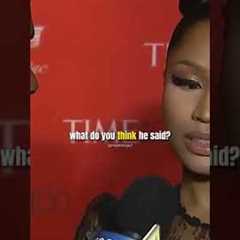Donald Trump confesses he is a Nicki Minaj fan 😂 #nickiminaj #shorts #viral