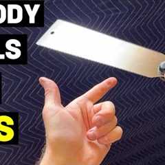 JAPANESE SAW vs. WESTERN SAW...One Small Difference Separates Hand Saws...But Which Should You Buy?!
