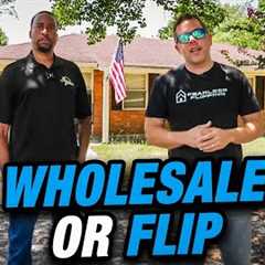 Should We Wholesale or Fix-n-Flip This Deal?  Teaching Investors How to Walk Deals And Make Money 💰