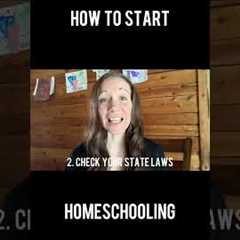 HOMESCHOOLING FOR BEGINNERS // You can homeschool #homeschooling #homeschoolmom #homeschool