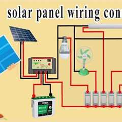 solar panel wiring connection in house wiring diagram
