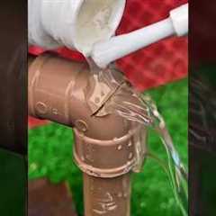 PVC pipe leakage repair tips #diy #shorts #short #tips #pvc #leakypipe