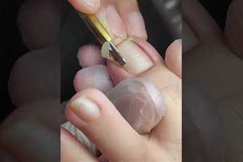 Cute nails satisfying pedicure #nails#satisfying#pedicure