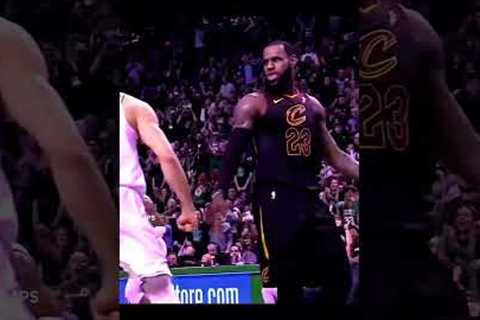 LeBron Got Revenge on Tatum 🏀🔥🥶 #nba