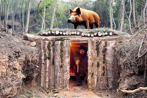Building a Warm Shelter in a Boar's Den, Survival Skills