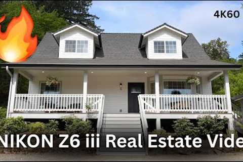 Nikon Z6 iii Real Estate Video - 4K60 Shot Throughout + 14-30m Lens