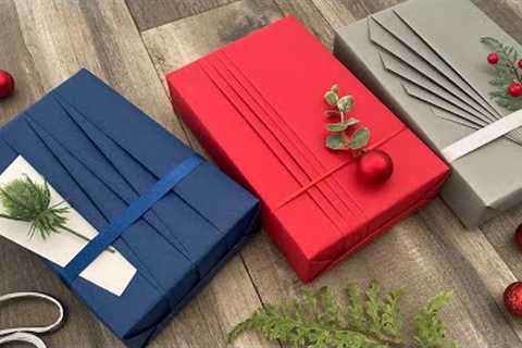 3 Ways to Wrap a Gift with Pleats | Gift Wrapping Ideas