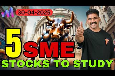 5 New SME Stocks To Keep in Watchlist