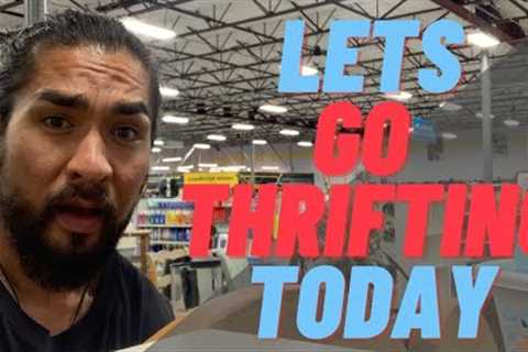 COME THRIFT WITH ME AT GOODWILL AND SAVERS. THRIFT HAUL
