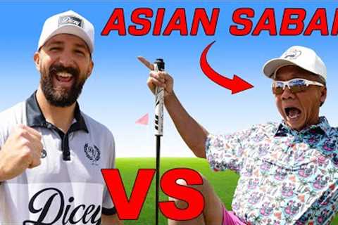 Golfing With The Asian Saban