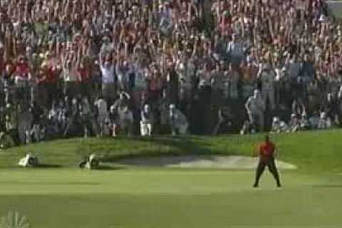 Tiger Woods 2008 US Open Day 4 Final Hole