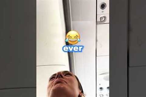 Funniest Flight Attendant! 😂