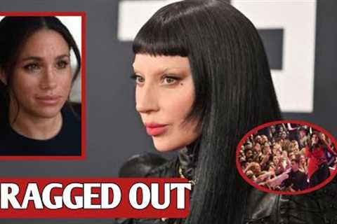 Caught on Camera: Lady Gaga Calls Security to REMOVE Meghan at the iHeartRadio Awards!