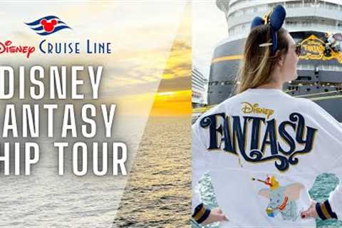 DISNEY FANTASY SHIP TOUR! Full Deck by Deck Walkthrough 2025 Review Disney Cruise Line AClaireyTale