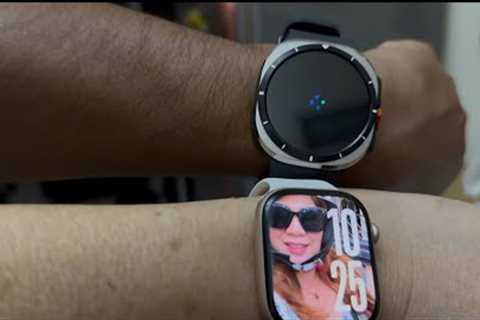 Surprised Birthday Gift / Apple Watch Series 10 / Unboxing Samsung Galaxy Watch Ultra