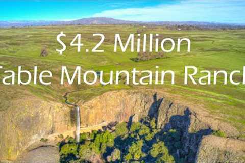 700+ Acre Table Mountain Ranch Drone Real Estate Video