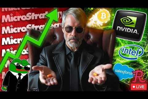BITCOIN LIVE : BTC HIGHEST PRICE SINCE FEBRUARY! MSTR 2025 HIGHS!! MSFT BOOMING