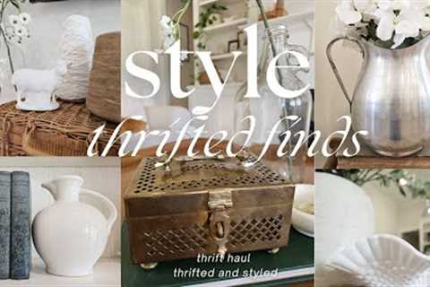 How I Style My Estate Sale Thrift Finds • Vintage Decor Tips & Tricks • Best Vintage Thrift..