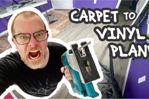 Replace Carpet With Vinyl Plank Step By Step