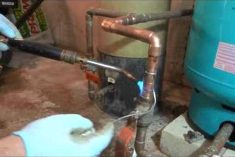 how to fix domestic water pipe leak