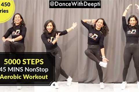 DWD116 | 10000 STEP CHALLENGE - 45mins Bollywood - Aerobic Workout