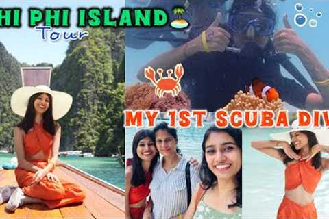 Finally SCUBA DIVE cheythu🤿🌊 | Phi Phi Island Tour🏖️ | Thejathangu😉