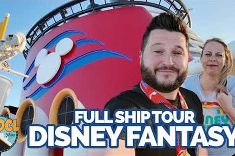 Disney Fantasy - Full Disney Cruise Line Ship Tour