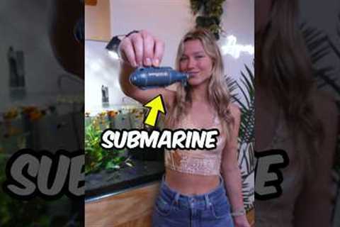 I Tested a Submarine in my Fish Tank 🐠