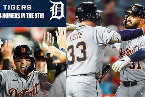The GRITTY TIGERS ARE BACK! (4 homers and 8 runs in the 9th inning!)