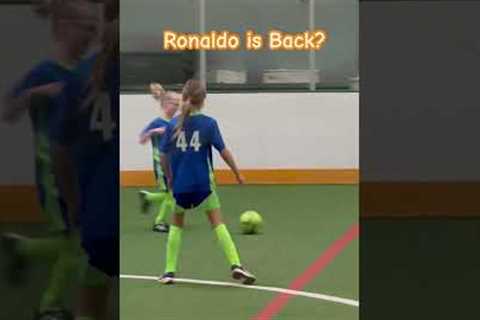 Kid Channels his Ronaldo Skills ⚽️🥅 #soccer #futbol