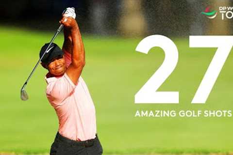 27 Crazy Tiger Woods Golf Shots