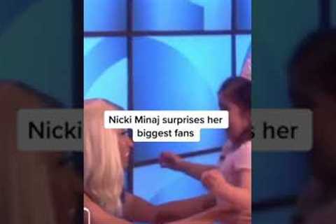 Nicki Minaj surprised her biggest fans - Celebrity Bizz