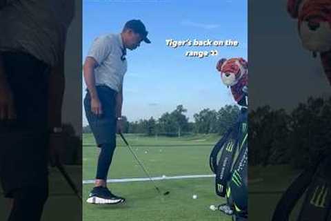 Tiger’s back and he’s still a magician 👀
