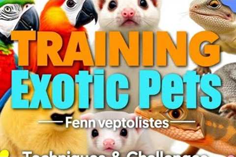 Training Exotic Pets: Techniques and Challenges