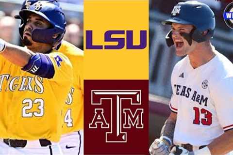 #2 LSU vs Texas A&amp;M (Great Rubber Match!) | 2025 College Baseball Highlights