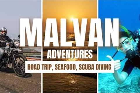 Malvan Travel Series 🇮🇳 | Bike Ride, Seafood, Scuba Diving &amp; Parasailing Thrill!