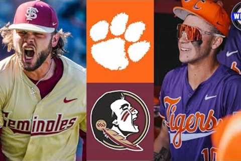 #3 Clemson vs #5 Florida State (G3) | 2025 College Baseball Highlights