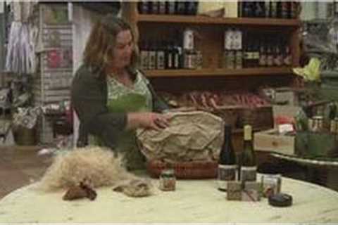 Gift Baskets : How to Make a Wine Gift Basket