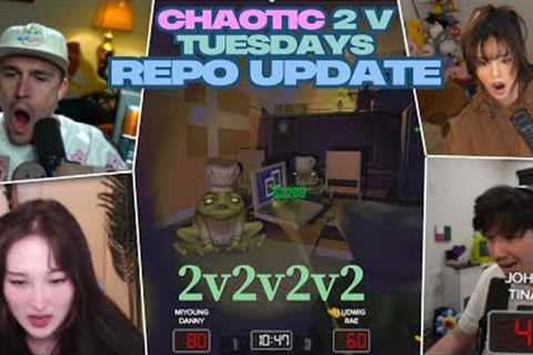 Chaotic 2vTuesdays REPO Update! RNJesus not on Our Side ft. Masayoshi Tinakitten Valkyrae Ludwig