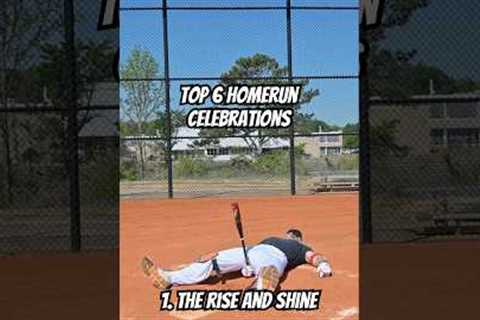 6 Must Try Homerun Celebrations! #baseball #homerun #mlb #comedy #funny #shorts