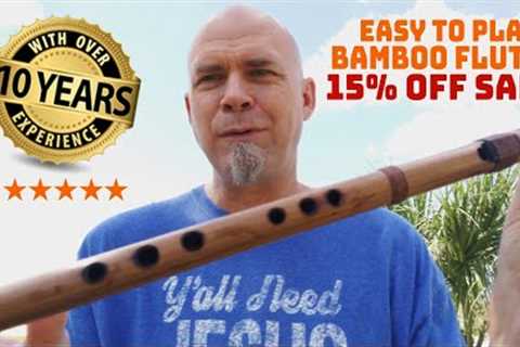 Bamboo Flute - Easy To Play Tribe Of Judah Bamboo Flutes