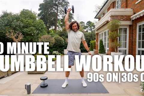 30 Minute Dumbbell Strength Workout | Joe Wicks Workouts