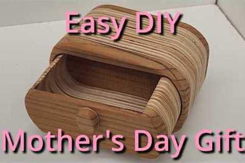 DIY Mother's Day Gift - Simple Bandsaw Box It's Easy (Even I Can Do It)
