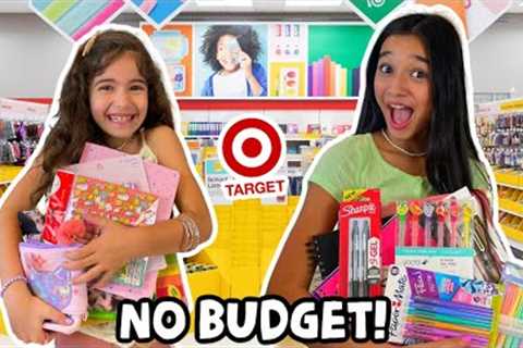 BACK TO SCHOOL SHOPPING AT TARGET/HAUL! NO BUDGET!2021