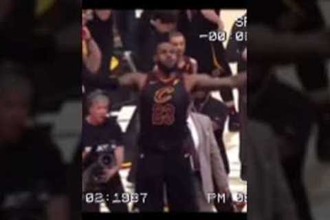Is that you #lebron ? #edits #neweditor #basketball #lebronjames #goat #retirement