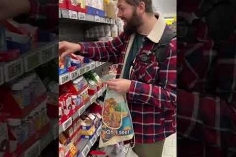 You have to pay for WHAT at a German grocery store?