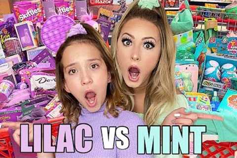 MINT VS LILAC NO BUDGET SHOPPING SPREE! 💜💚
