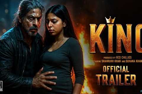 KING - Hindi Trailer | Shahrukh Khan | Suhana Khan | Aryan Khan | Abhishek Bachchan | New Movie 2025