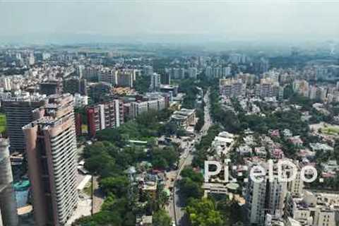 Kharadi To Magarpatta Drone Video Pune