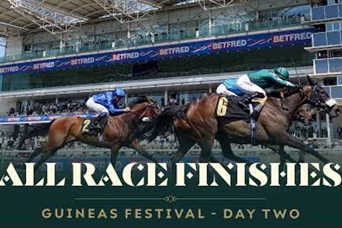 All race finishes from Betfred 2000 Guineas Day at Newmarket racecourse